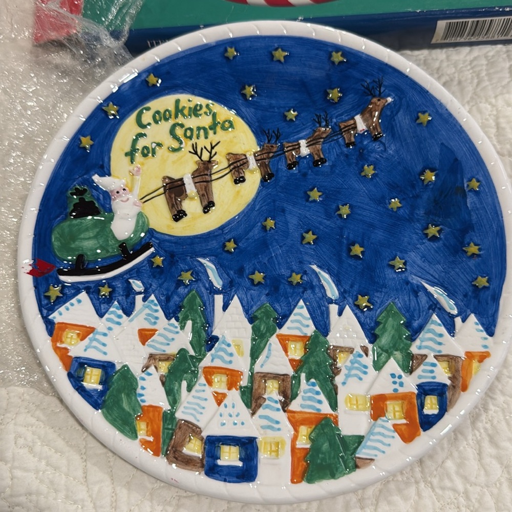 NEW CHRISTMAS PLATE